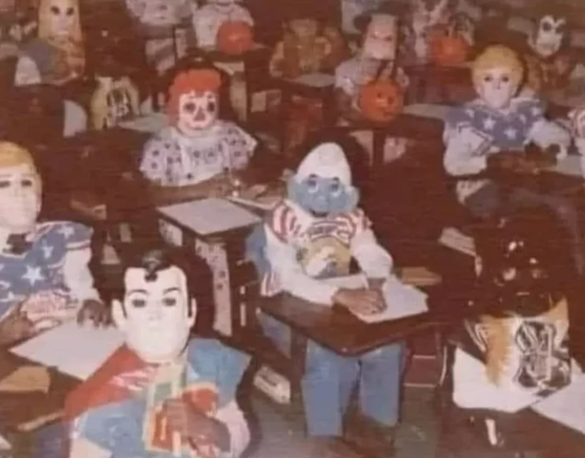 1980s school halloween